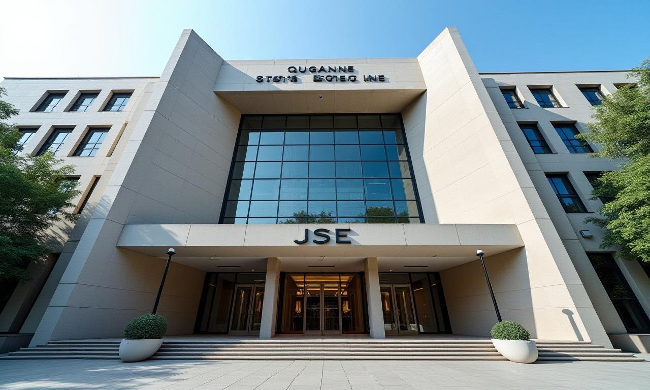 Johannesburg Stock Exchange building in Sandton